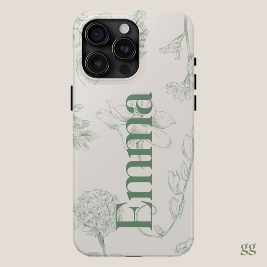 EMMA Iphone Case Sage Green