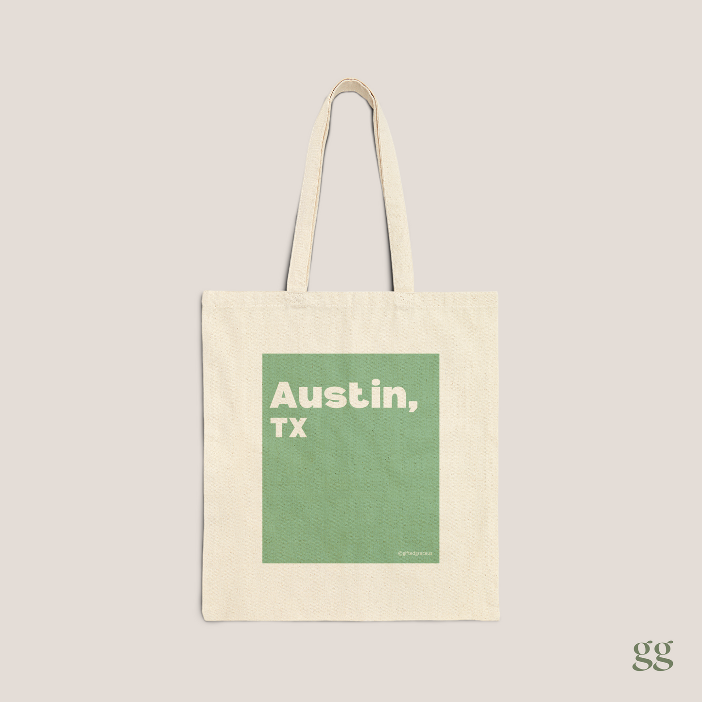 Texan Heart Tote Bag - Austin