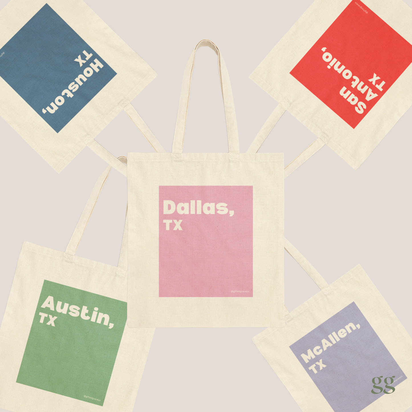 Texan Heart Tote Bag - Dallas