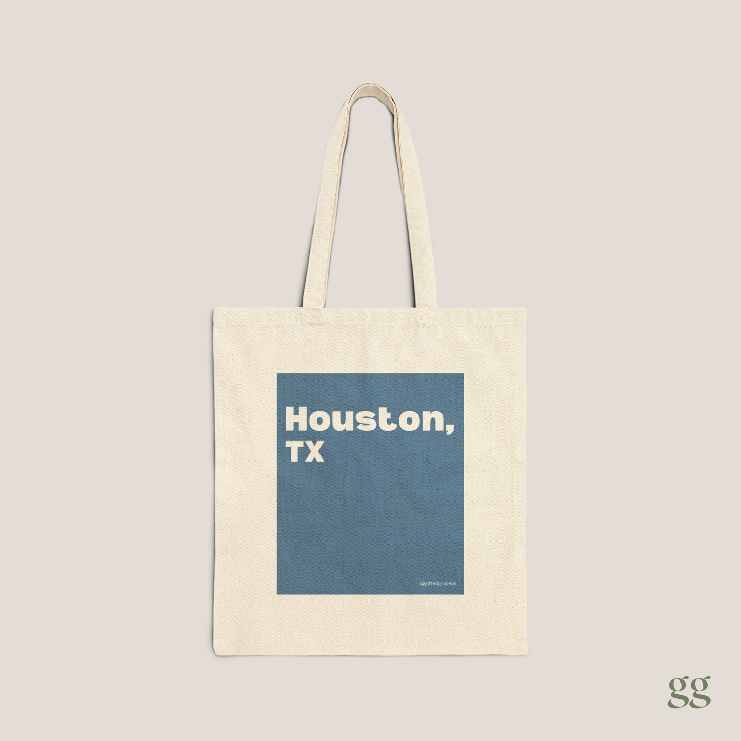 Texan Heart Tote Bag - Houston